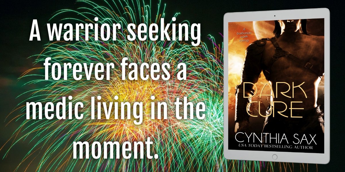 Dark Cure 
A warrior seeking forever faces a medic living in the moment. 
Buy Now! 
Amazon: 
ow.ly/YN0950M0pVh 
<a href="/AppleBooks/">Apple Books</a> : 
ow.ly/UQxF50M0pVj 
<a href="/nookBN/">NOOK: eBook Extraordinaires</a> : 
ow.ly/EwPf50M0pVg 
<a href="/kobo/">Kobo</a> : 
ow.ly/Y18o50M0pVi 
#AlienRomance