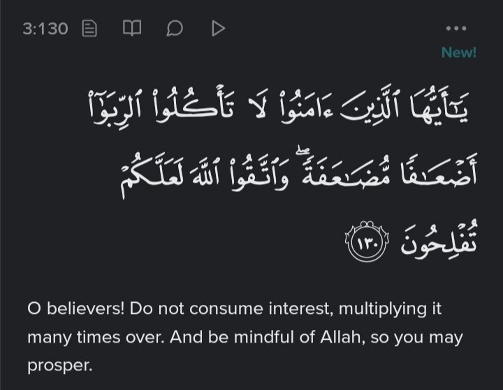 deenarmani_'s tweet photo. Surah Ali 'Imran, verse 130. https://t.co/ZJfSJKcyGi