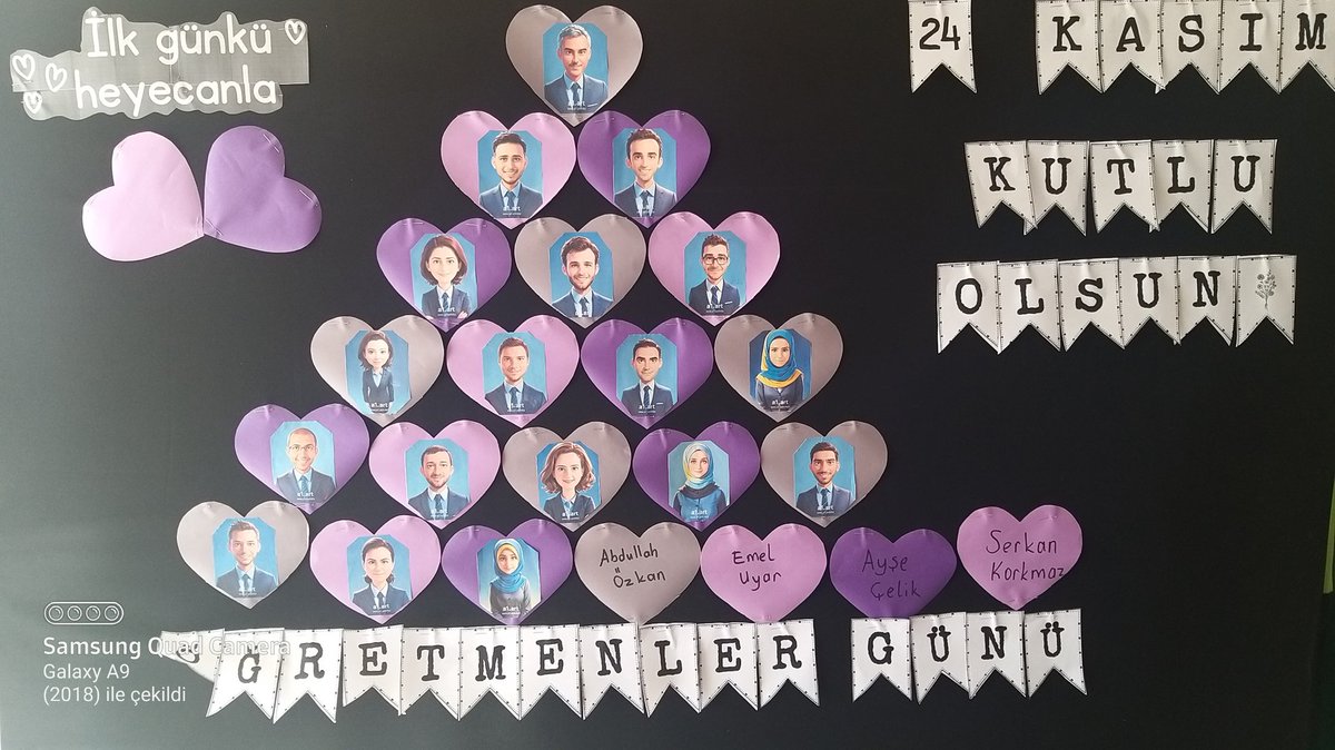 Güzel bir Ekip ile çalışmak ..Bu ise gönlünü veren ,çocukları  geleceğe hazırlayan tüm öğretmenlerimizin günü kutlu olsun.