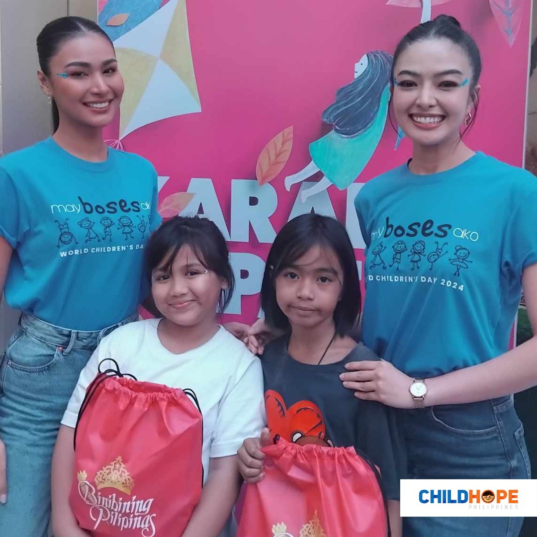 𝗠𝗮𝘆 𝗯𝗼𝘀𝗲𝘀 𝘁𝗮𝘆𝗼, 𝗺𝗮𝘆 𝗯𝗼𝘀𝗲𝘀 𝗸𝗮, 𝗺𝗮𝘆 𝗯𝗼𝘀𝗲𝘀 𝗮𝗸𝗼! 

A heartfelt thank you to 𝗕𝗶𝗻𝗶𝗯𝗶𝗻𝗶𝗻𝗴 𝗣𝗶𝗹𝗶𝗽𝗶𝗻𝗮𝘀 𝗖𝗵𝗮𝗿𝗶𝘁𝘆 𝗜𝗻𝗰. for inviting us to be part of 𝗠𝗮𝘆 𝗕𝗼𝘀𝗲𝘀 𝗔𝗸𝗼: 𝗪𝗼𝗿𝗹𝗱 𝗖𝗵𝗶𝗹𝗱𝗿𝗲𝗻'𝘀 𝗗𝗮𝘆 2024! #ChildhopePH