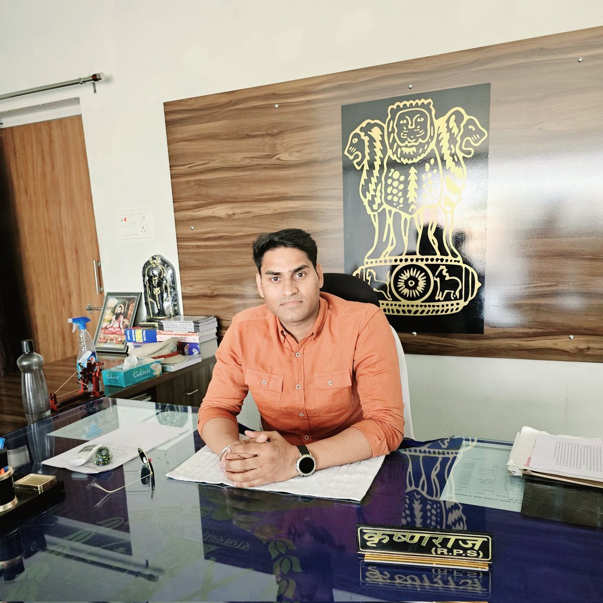 KrishnaRaj Jangid DySP tweet media