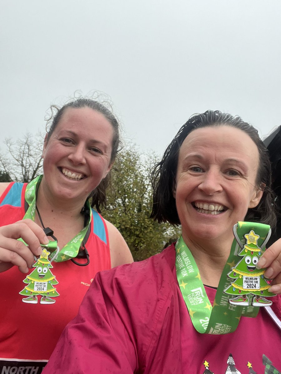 Siobhan asked if I was running it a few days ago… I’d completely forgotten I had entered it again as I do every year 🤣 … #wilmslow10k you was tough today but I am tougher 💪🏻