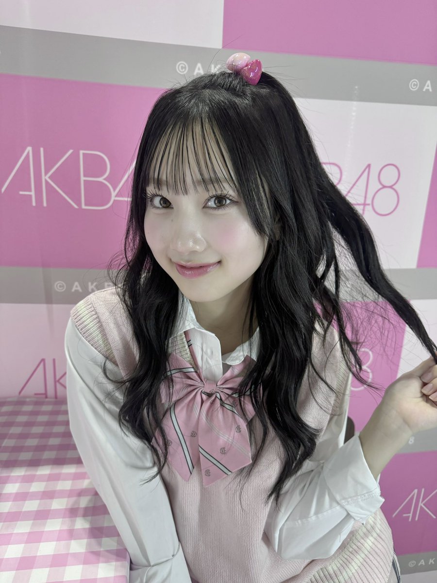 AKB48 徳永羚海 直筆サイン入り憧れの衣装 生写真 なんてたってAKB48 写真会2日間ありがとうございました🏫💖 今日は