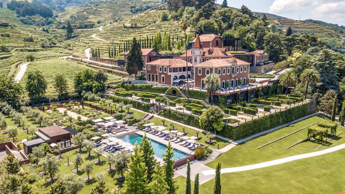 Bohemianboys's tweet photo. Escape to Six Senses Douro Valley, Portugal’s wine haven. Private vineyard tours, infinity pools, and hillside suites await. Ready to toast to luxury? 🍇✨ #F1 #luxurylifestyles https://t.co/jnAe4wQRAN