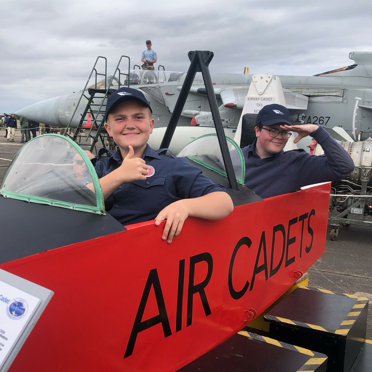 SWYorksWing's tweet image. Congratulations to CWO Ashford of 868 (Mirfield) Squadron who has achieved third place in this years RFCA Photography Competition! Her winning image was of two Cadets sat in a Kirby Cadet Glider at the National Air and Space Camp Industry Day! Well done!