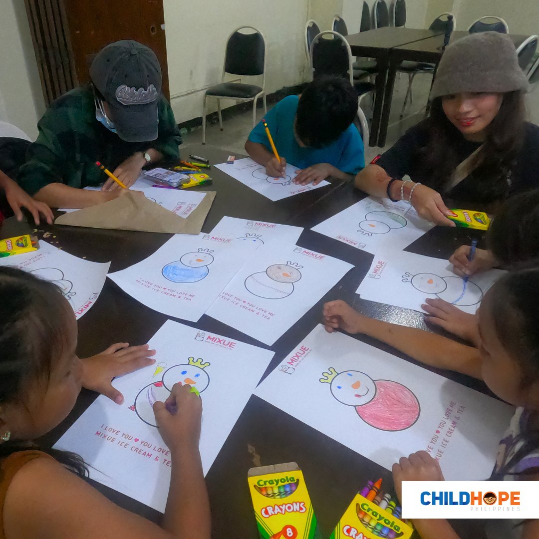 𝗛𝗮𝗽𝗽𝘆 𝗕𝗶𝗿𝘁𝗵𝗱𝗮𝘆, 𝗦𝗻𝗼𝘄𝗸𝗶𝗻𝗴! 

A big thank you to MIXUE - Philippines for making this special day unforgettable for our kids! They loved spending time with your amazing team creating their own versions of Snowking! #ChildhopePH