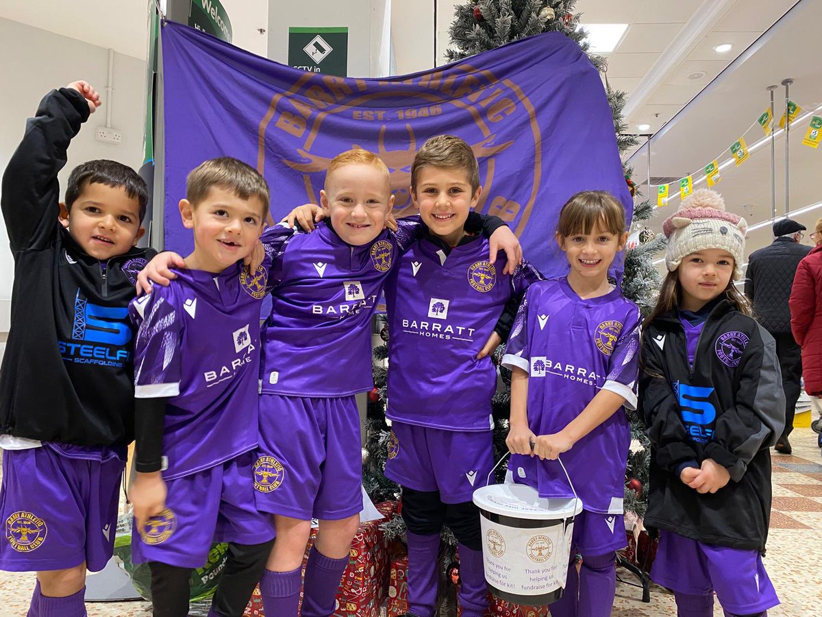 If you are heading down to <a href="/Morrisons/">Morrisons</a> Barry today keep an eye out for our fundraising U7s! Thanks to everyone who has donated so far for their kind generosity 💜