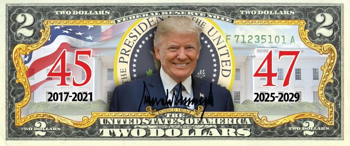 HindiFeeds's tweet image. Own a piece of American history! 🇺🇸 The limited-edition Trump $2 Bill is not just currency; it's a symbol of resilience and pride for supporters. Get yours today! #Trump2024 #CollectibleCurrency 

🛒 Grab Yours: tinyurl.com/dzea9776