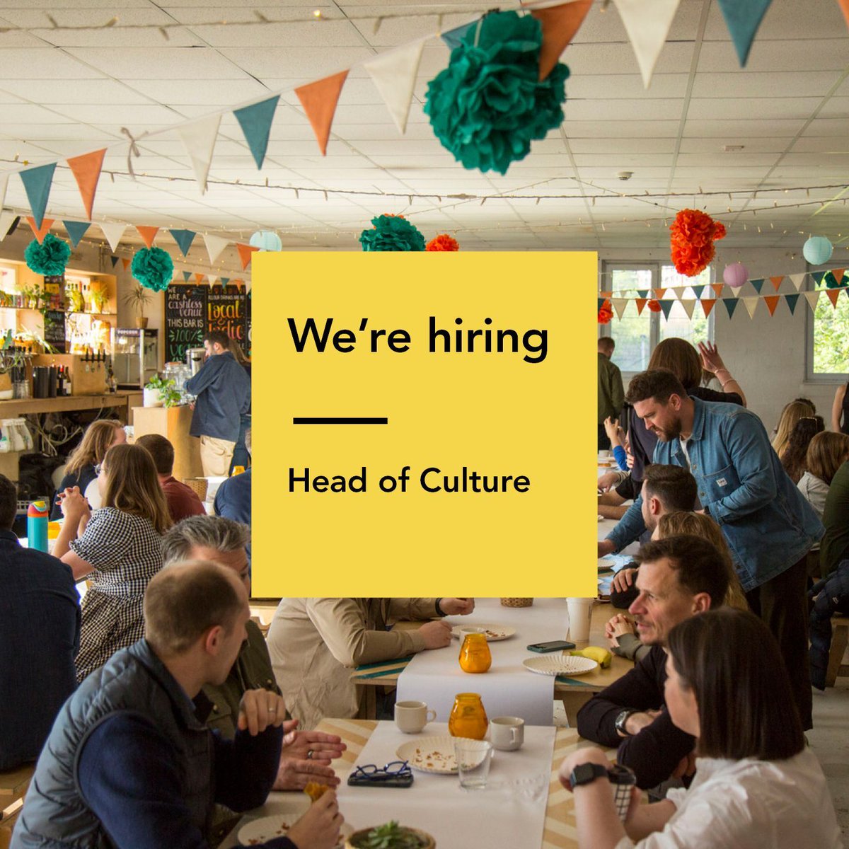 We're hiring for a Head of Culture to lead the development and implementation of a forward-thinking People Strategy.

This role is an exciting opportunity to influence change, mentor our HR team, and work in a B Corp accredited organisation.

Apply here: buff.ly/4fsmzrB