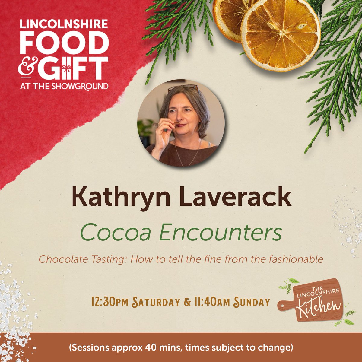 🍽️ Exciting Demonstrations at the Lincolnshire Food &amp; Gift Event! 

Join us at the Lincolnshire Kitchen at this year's Lincolnshire Food &amp; Gift event on the 30th November and 1st December! Here's a taste of what's in store ...

Book now! - ow.ly/JrF150UcLJx

#FoodandGift24