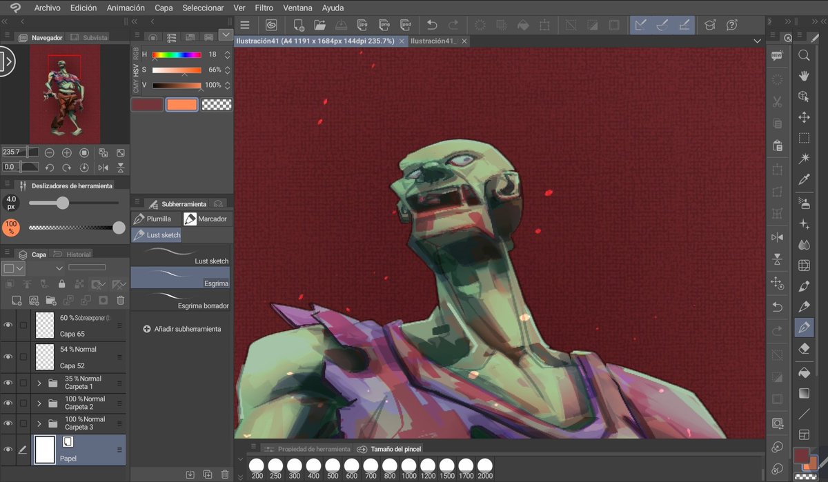 Gabu_323's tweet photo. Practicing on color https://t.co/rt8f16M8l6