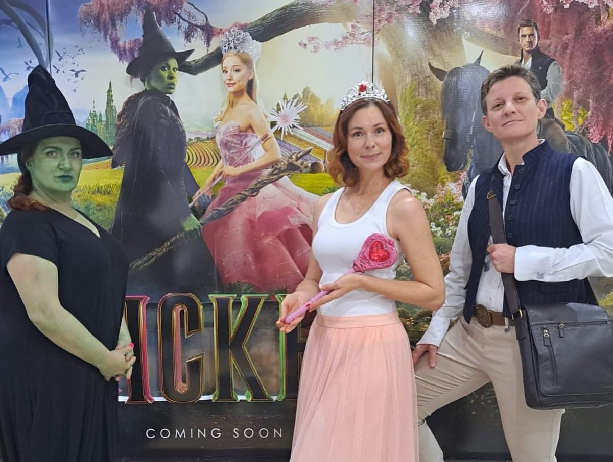 I saw the show on Broadway in 2012 and have waited ever since for the movie. <a href="/wickedmovie/">Wicked: For Good</a> brought together my two favourite things: movies and musicals. And it was magic! I can’t believe I have to wait a whole year for part 2! #Wicked #DefyingGravity