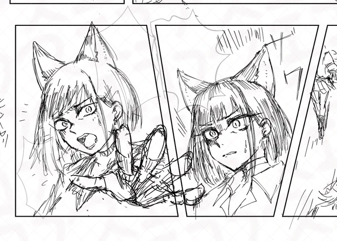 このように下書きを大きく変えることもある 