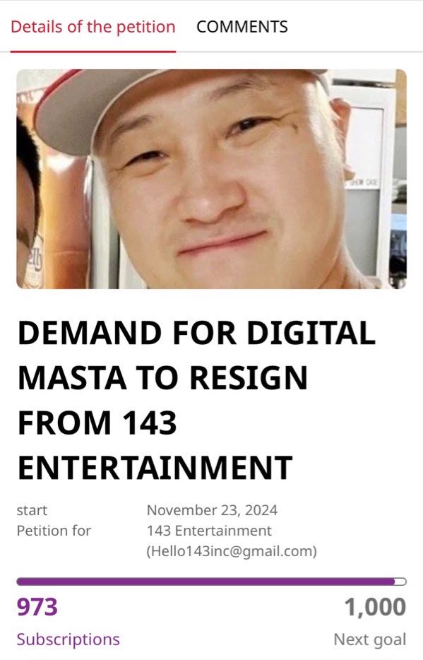 127vens's tweet image. i hate y’all we’re not even close to our goal in neither and it’s still only the same three people doing something about this DON’T LET HER BE A ONE DAY TREND SPEAK UP SIGN THESE PETITIONS BOYCOTT 143 ENTERTAINMENT

🔗: chng.it/wfKngLJVKp
🔗: chng.it/yVPgkPSYbv

GAEUN…