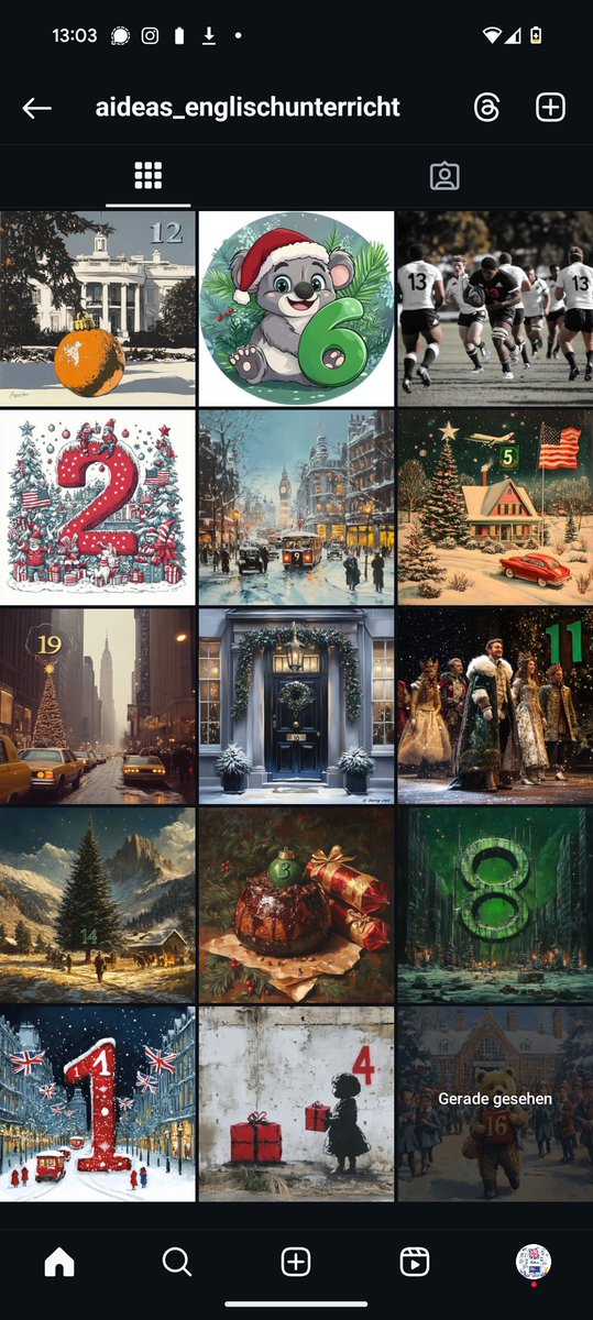 Ab dem 1.12. gibt es von Christoph Deeg und mir den #AIdeas #Adventskalender. 24 Tipps, Methoden, Erklärungen rund um das Thema KI im #Englischunterricht. Auf Instagram (aideas_Englischunterricht) #Schule #twlz