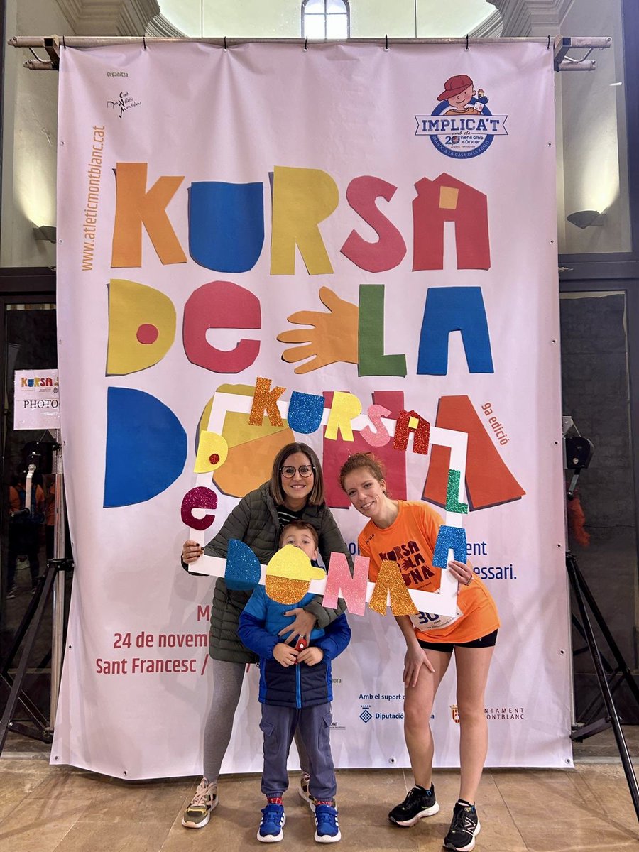 mtbprogressa's tweet photo. Les regidores Anna Lafebre i @nbesorar han assistit aquest matí a la Cursa de la Dona, organitzada pel Club Atlètic.

La participació de 400 persones demostra, una vegada més, el compromís solidari de la nostra Vila. Enhorabona per l’organització! https://t.co/zVPZkV3Ppq