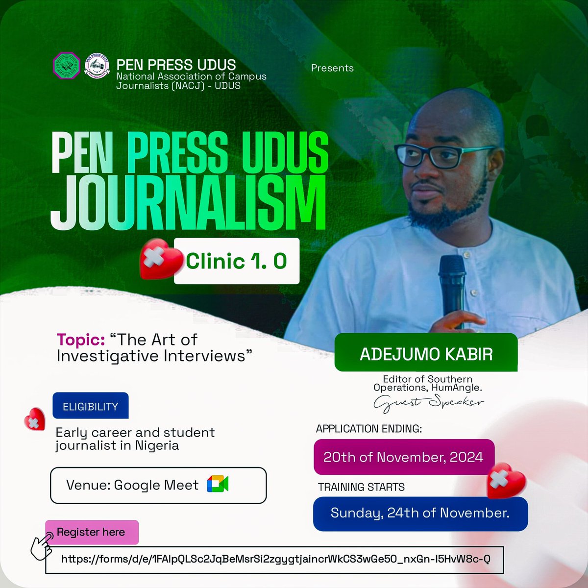 penpressudus's tweet photo. One hour before we kickstart the training proper.
#penpress
#penpressudus
#journalism
#journalismclinic https://t.co/GJflfq42Hj
