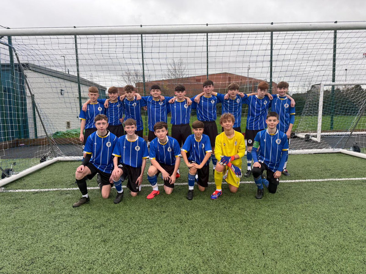 Our under 14s drew 2-2 with Fleetwood this morning. 

Goals from Harry Davis and Oli jones!

#chesterfcacademy