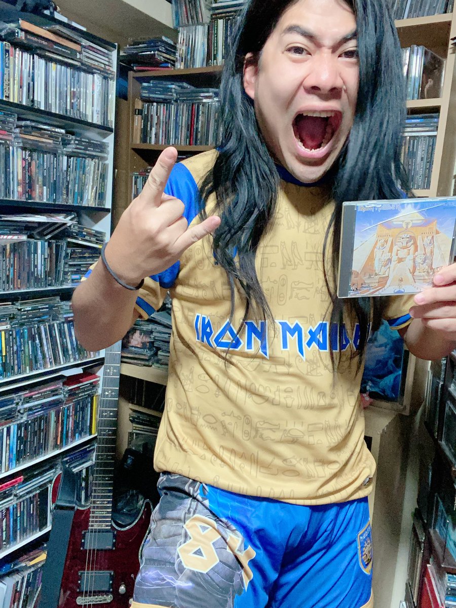 IRON MAIDEN アイアン メイデン フットボール ジャージ シャツ L IRON MAIDEN football jersey - ROCK FC - AMPLIFIED - ZAV877N927