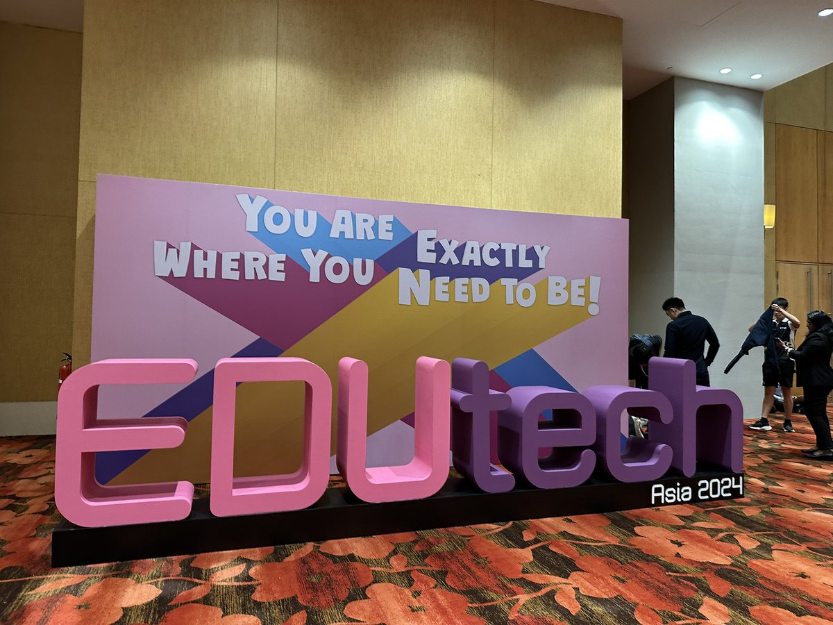 esthersspw's tweet photo. Excited to explore the incredible opportunities at @edutech_asia #EduTechAsia in Singapore! A hub of innovation, learning, and networking with education leaders from around the world. Let’s shape the future of education together! 🌏✨ #EdTech #FutureLearning https://t.co/ofIRvIo4Zq