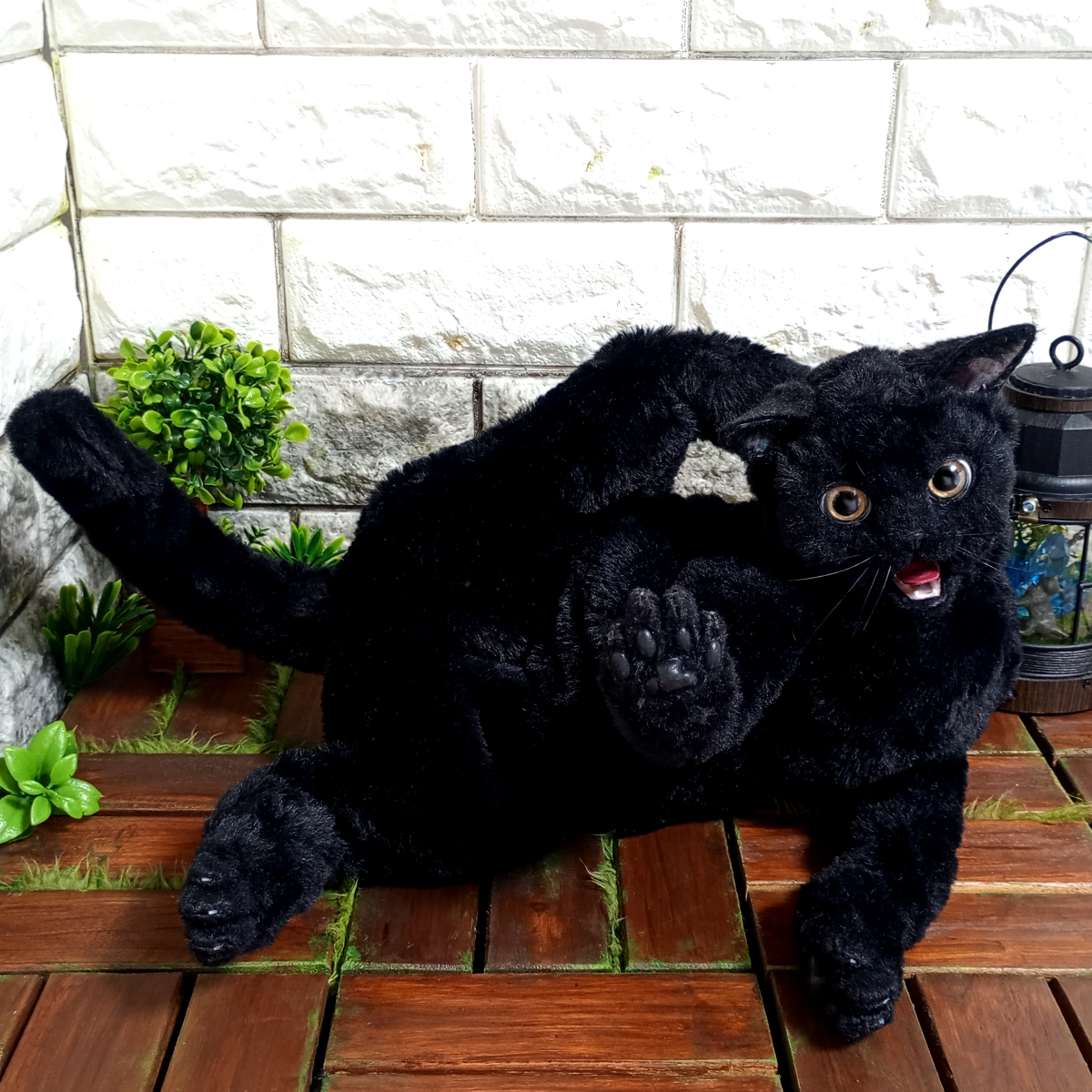 黒猫さんの自在猫が爆誕しました🐈‍⬛ この子も12月1日のドール