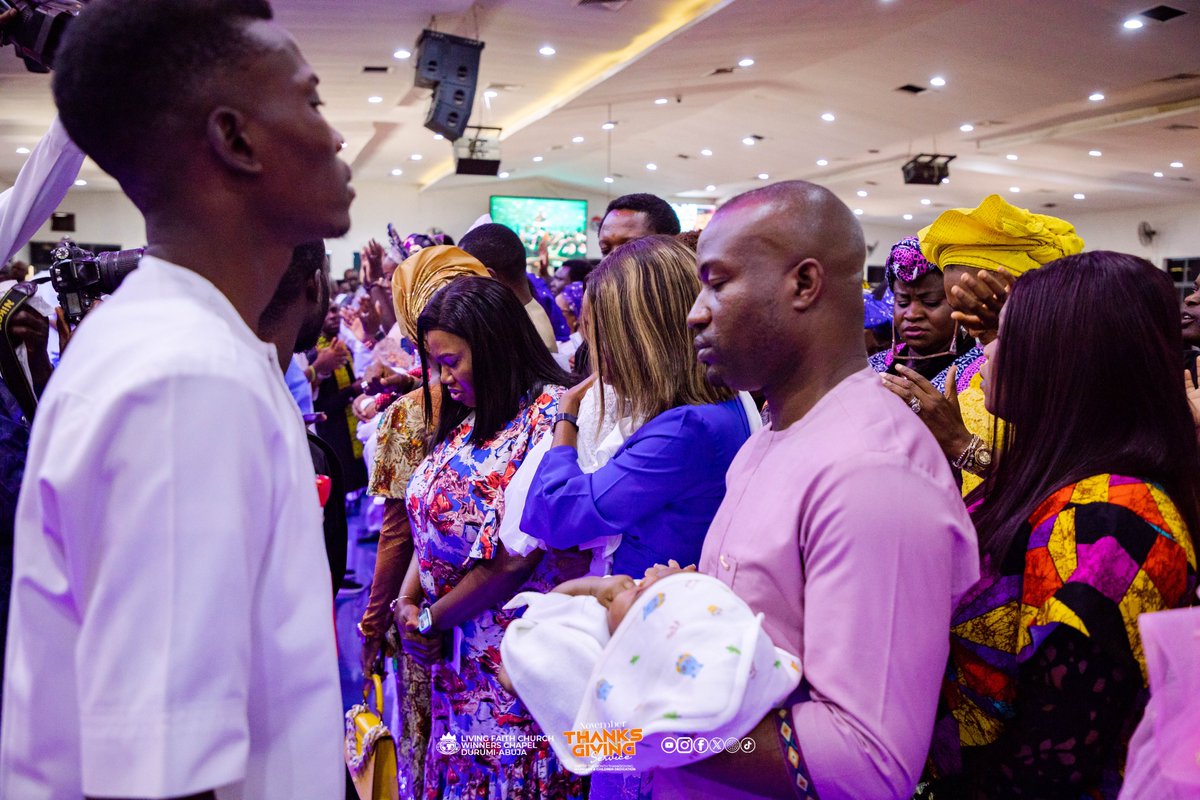 winnersdurumi's tweet photo. SPECIAL THANKSGIVING & CHILD DEDICATION! ๐ท๐ท๐ท๐ท๐ท
#3rdService
#WinnersDurumi
#LivingFaithChurchAbuja
#ThanksgivingAndDedication
#SundayService https://t.co/u7gJyEe6i7