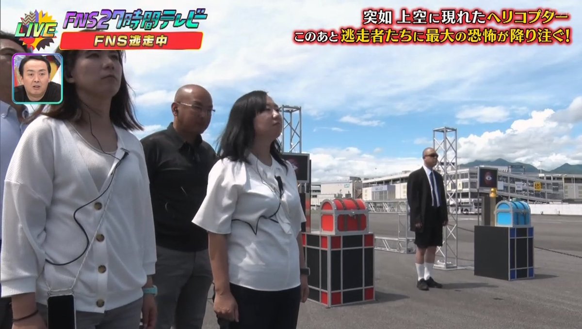 JinmResult's tweet image. ナダル、ハンターからティーチャーへ華麗な転身 

#FNS逃走中 #逃走中