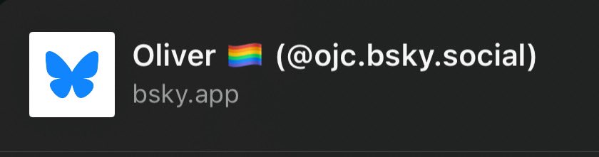 Oliver is on bsky 🚲🚎🚅 tweet media