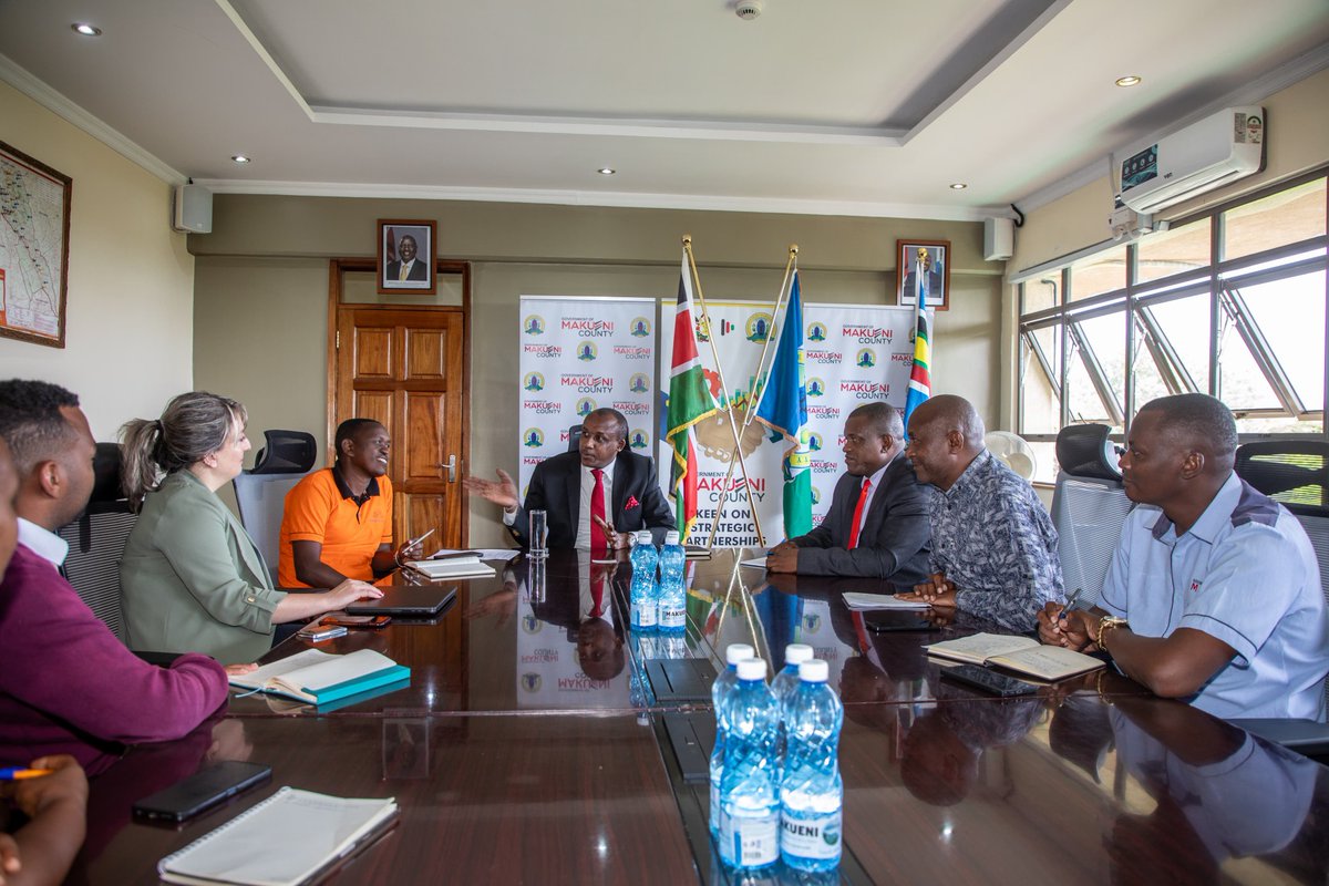 Strategic partnership meeting between TIKA (<a href="/TIKA_Kenya/">TİKA Nairobi</a>), Makueni county government (<a href="/OfficialMakueni/">Makueni County Government</a> , <a href="/GvnMutula/">Mutula KilonzoJR CBS</a>) and Ahadi Achievers to accelerate development in four key sectors; climate change, Education, women empowerment, disaster management