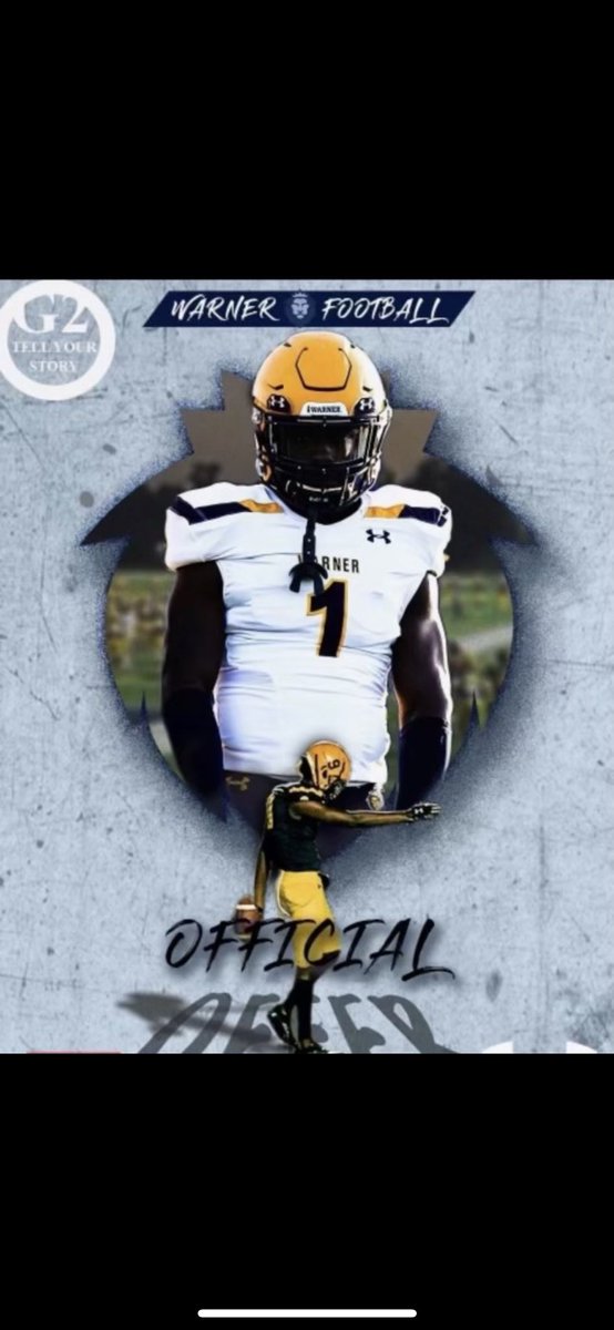 Blessed to receive an offer from <a href="/WarnerUFootball/">Warner Football</a> <a href="/SnapWoodDLegend/">Coach Snap Wood</a> <a href="/CoachArlo/">Coach Arlo Henderson</a> <a href="/NorthRocklandFB/">NORTH ROCKLAND FOOTBALL</a>