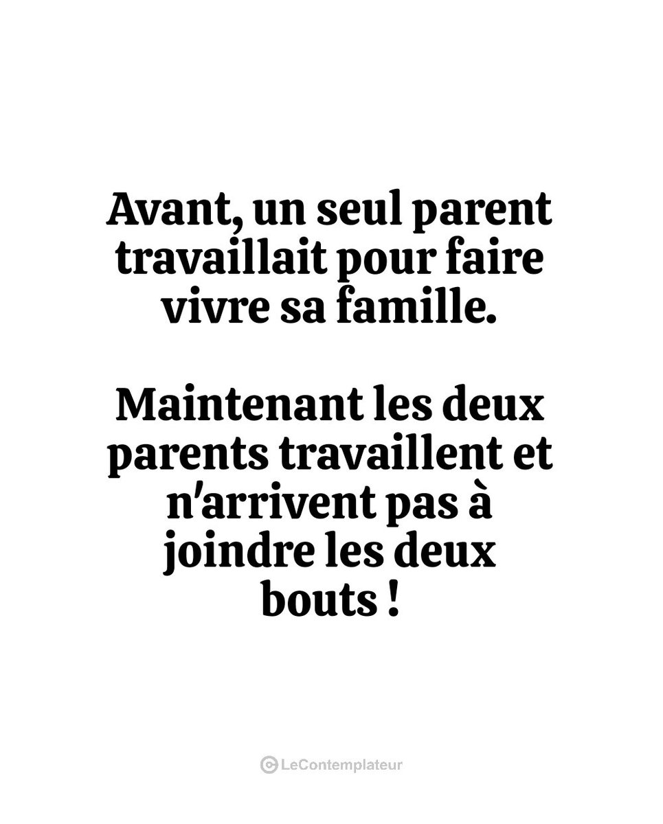 Triste réalité. 💯