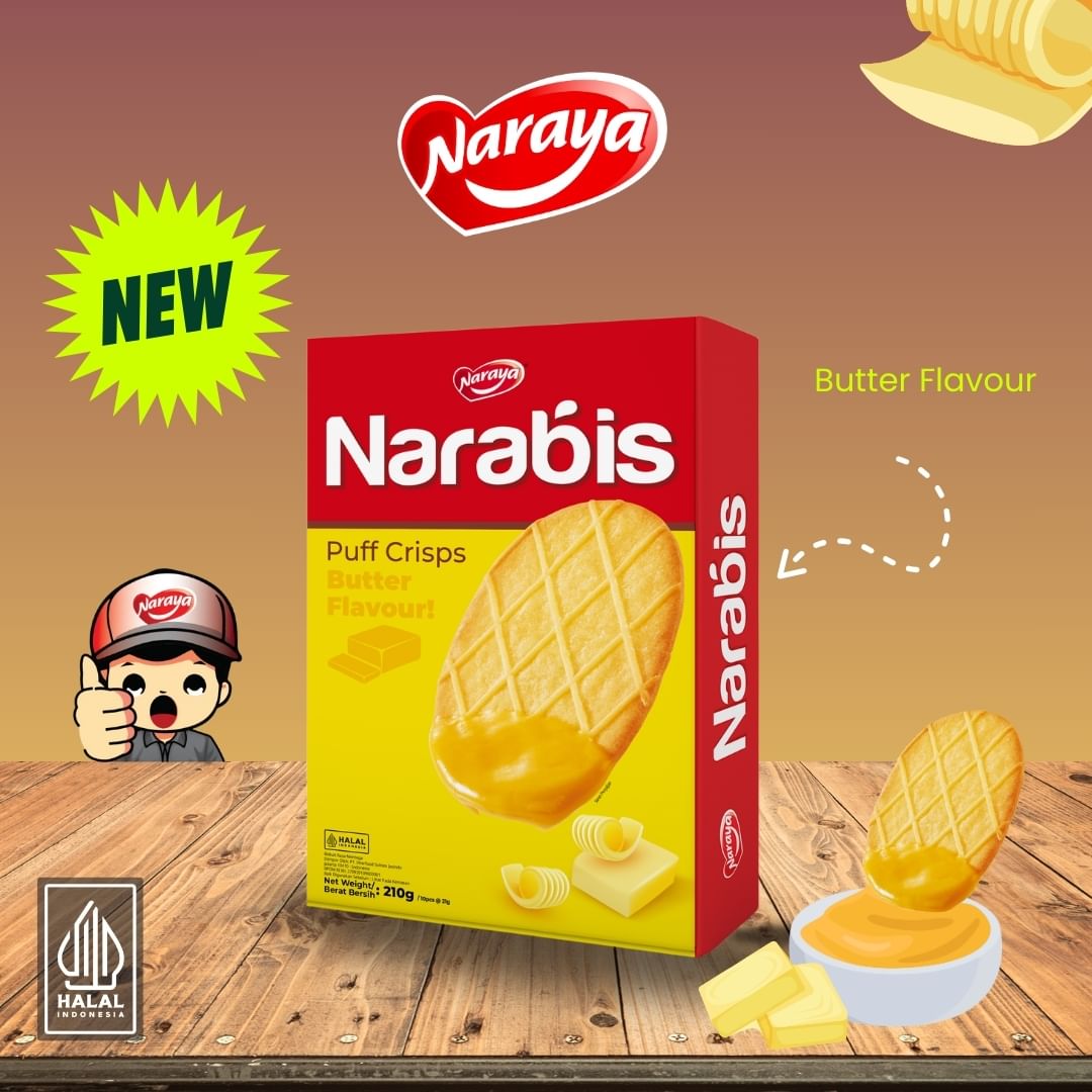 Naraya puff crisps