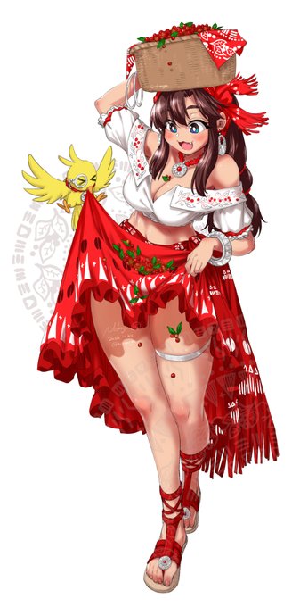 コーヒー摘みモカちゃん☕️🐥 