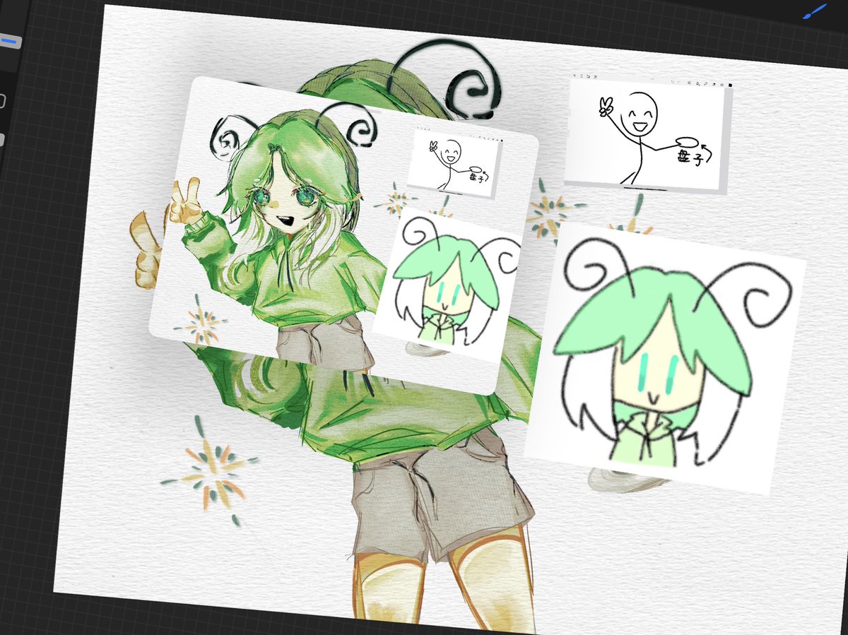 중국분께 디엠으로 커미션 신청받음....
4만원