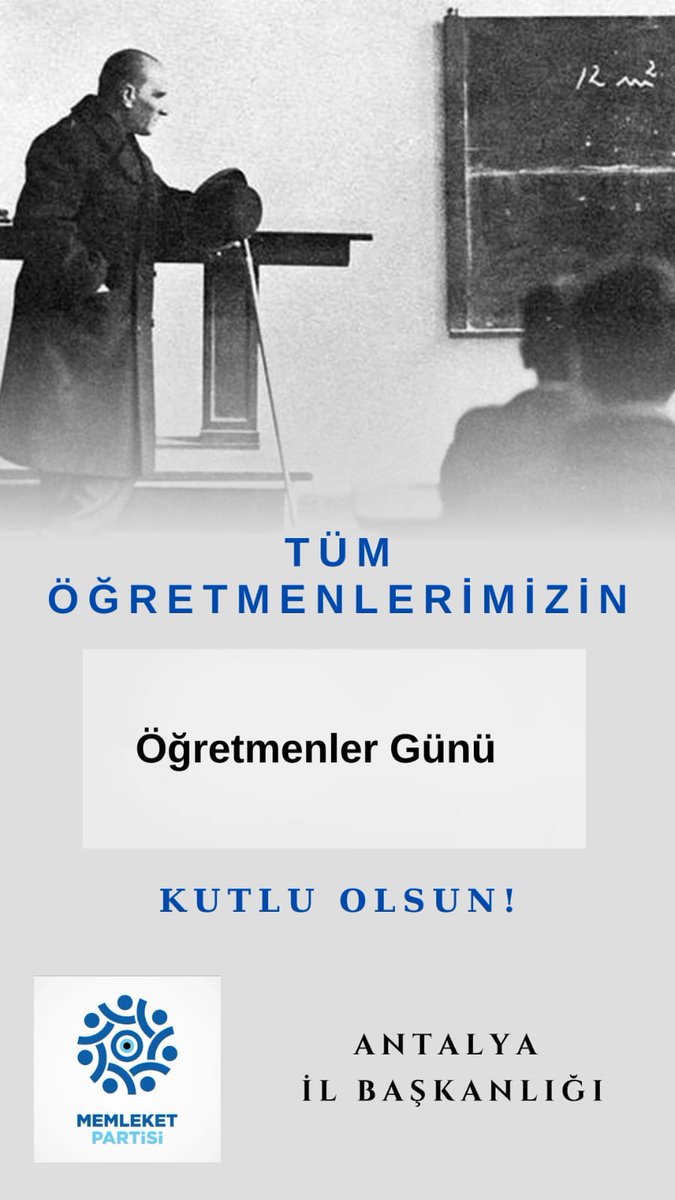 Memleket Partisi Antalya İl Başkanlığı (@memleketantalya) on Twitter photo 