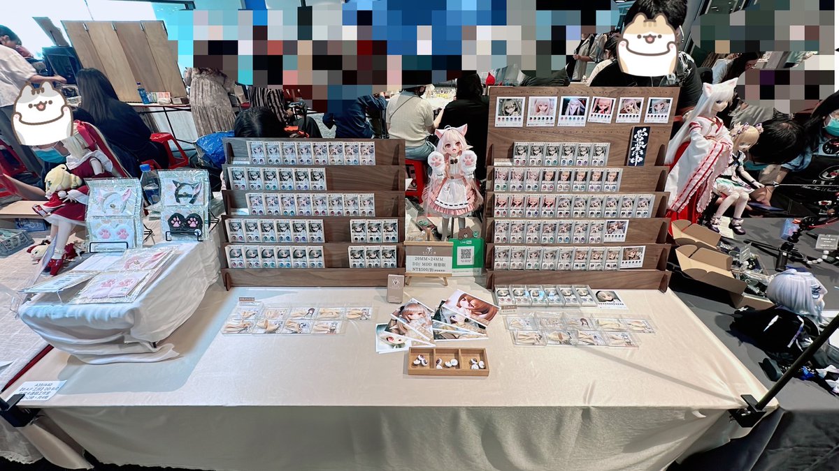blackadmonish's tweet photo. 昨日の台湾のイベントが無事に終了しました。
ブースにお越しいただいた皆様、本当にありがとうございました
現在、来週の東京IDOLLの商品の準備に全力を尽くしています。
来週、東京で皆さんにお会いできることを楽しみにしていますヽ(✿ﾟ▽ﾟ)ノ

#アイドール東京 #BAF_eyes #BAF_elf #BAF工房 #MDD https://t.co/nNUOKcn3Gz