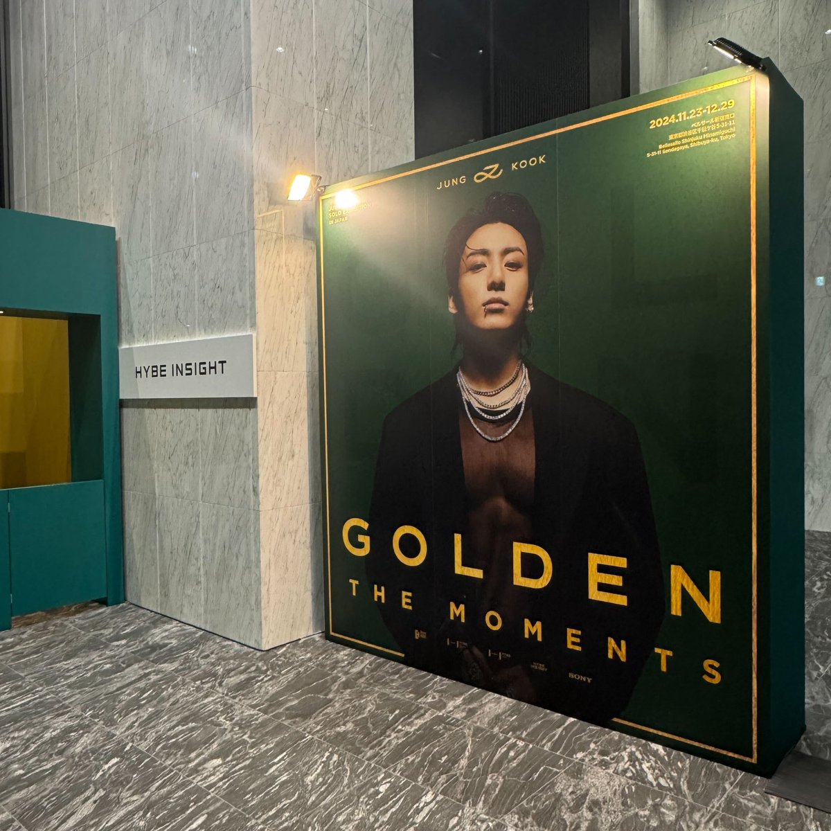 BTS ジョングクの展示会「GOLDEN: The Moments in JAPAN」が開催