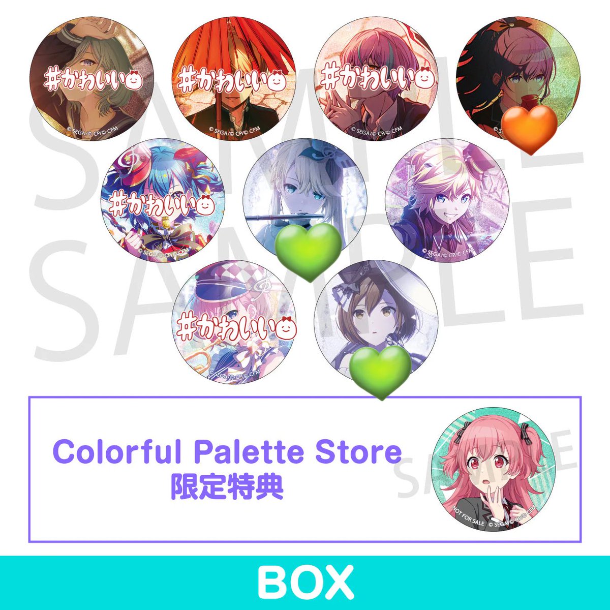 0110yasya's tweet photo. 【交換･譲渡】プロジェクトセカイ カラフルステージ！ feat. 初音ミク プロセカ グリッター缶バッジ イベントイラストコレクション vol.35,36 A,B

譲→一歌,志歩,レン,愛莉 各1

求→36Aまふゆ1>定価+送料>🧡,💚

検索からでもお気軽にお声がけください。 https://t.co/ADEmKkjnHS