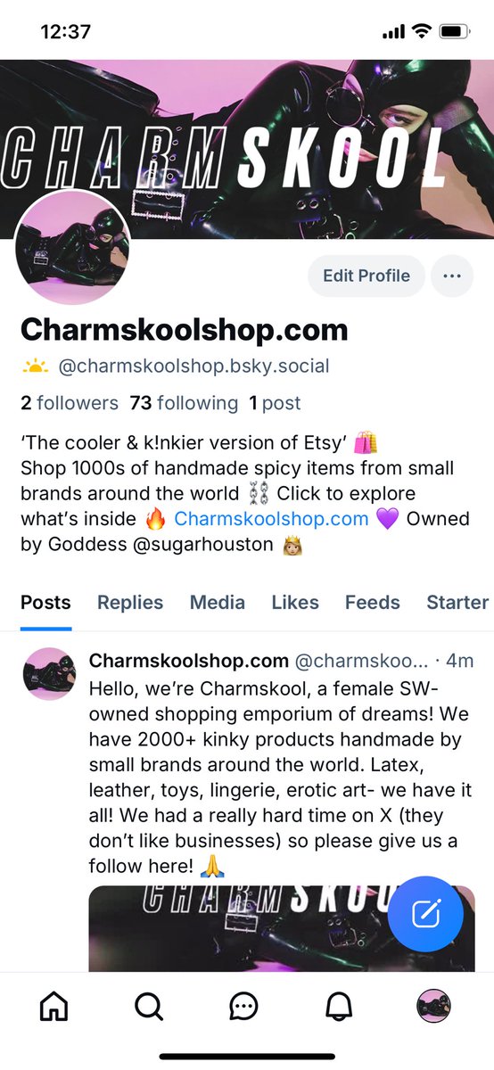 X doesn’t like businesses, or people that have multiple accounts and cross post (like My personal account resharing these tweets) so our reach has always been tragic. Pls follow us on the other platform, hopefully we can engage with you there! 🙏

bsky.app/profile/charms…