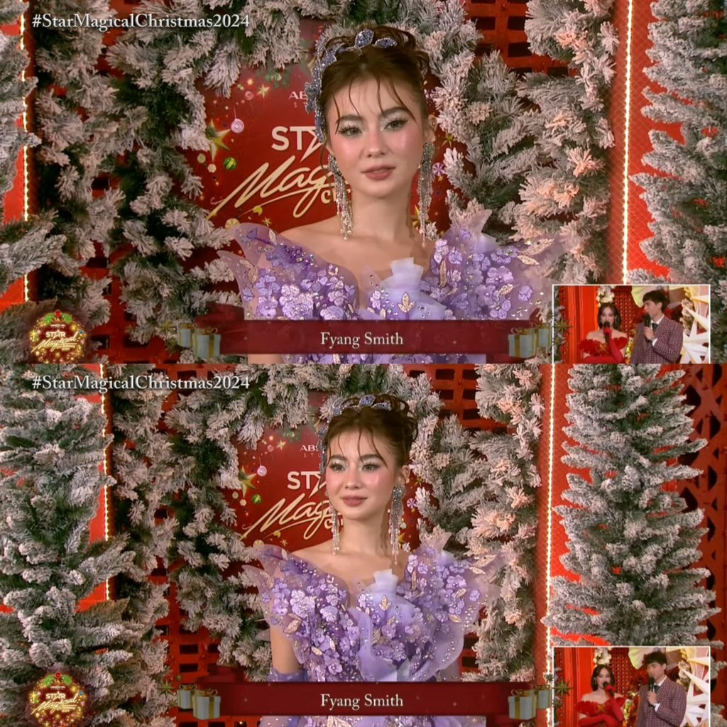Lakas maka Dyosa ng eabab!! Fyang #StarMagicalChristmas2024