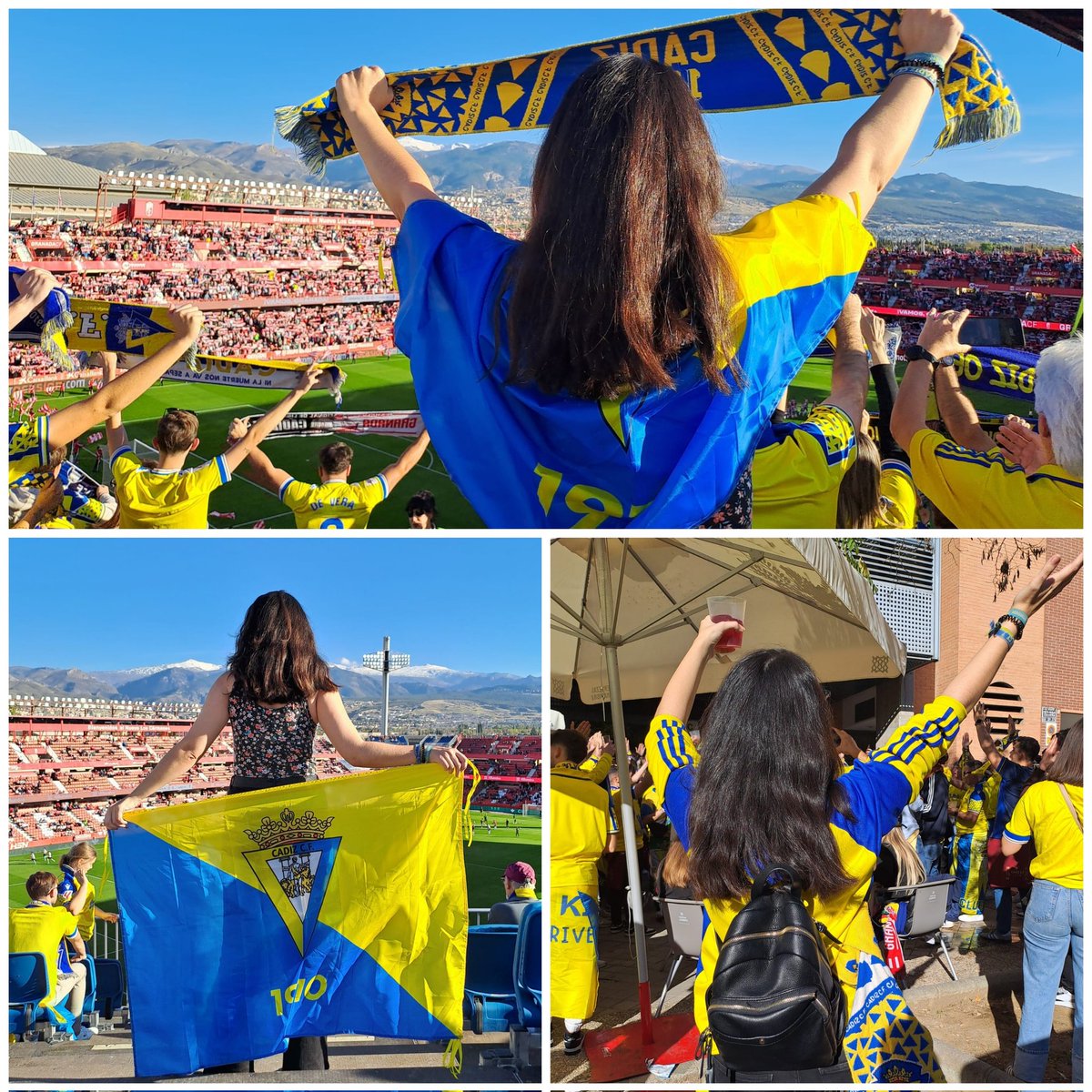 "Solo por ti, alé Cádiz"
💛🩵
#GranadaCádiz