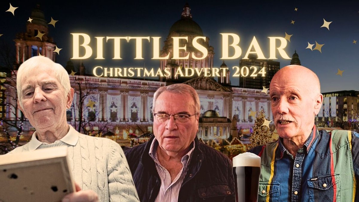 🎄 It’s here! The Bittles Bar Christmas Ad 2024 is now LIVE! 🍺✨

Will Belfast’s most controversial pub owner, John Bittles, show his softer side or stick to his Scrooge-like ways? Find out now! 👀

📺 Watch here: youtube.com/watch?v=mCj1yp…

#ChristmasAd #Belfast #BittlesBar