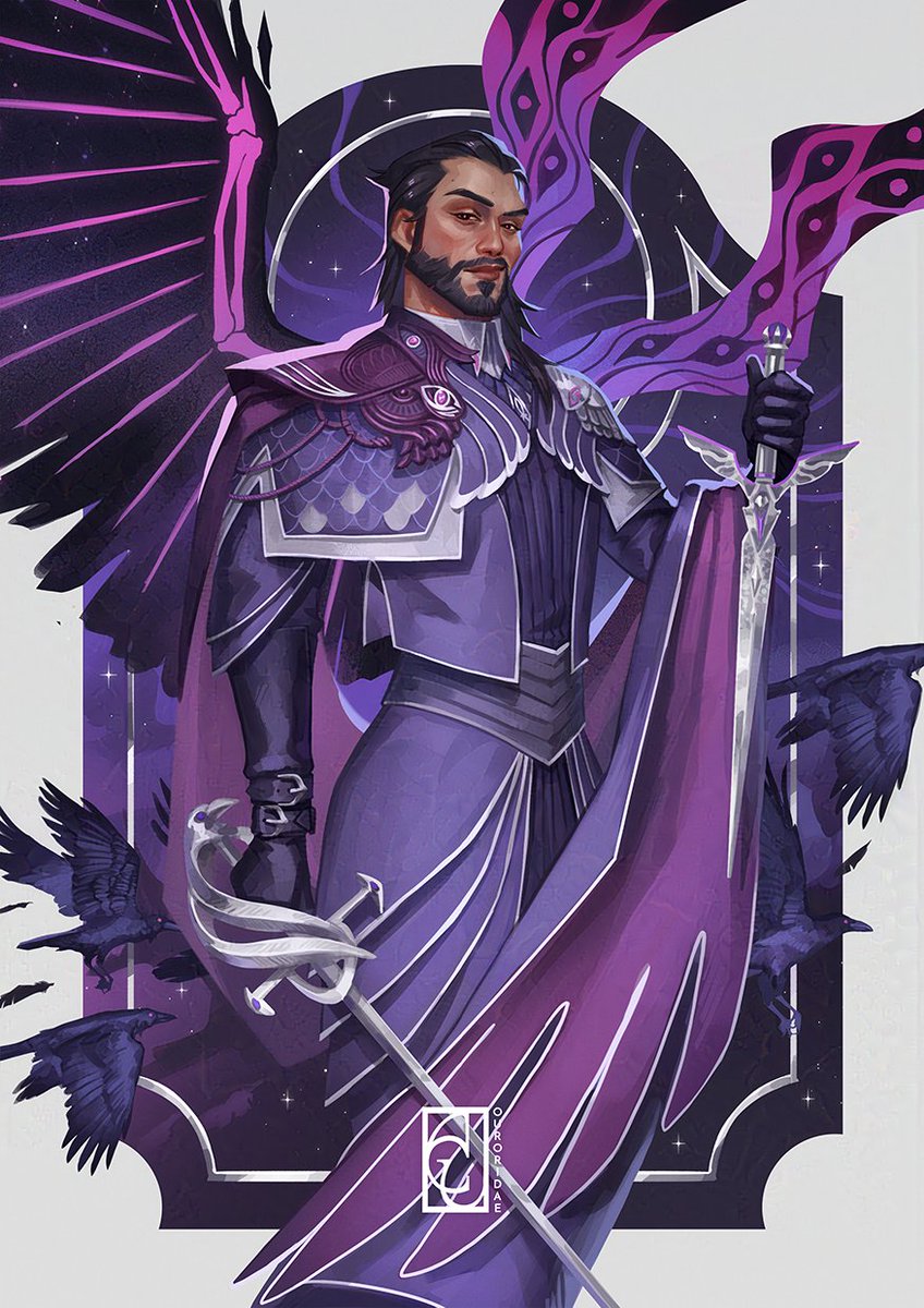 The crows send their regards.

I'm obsessed with this outfit!!

#dragonage