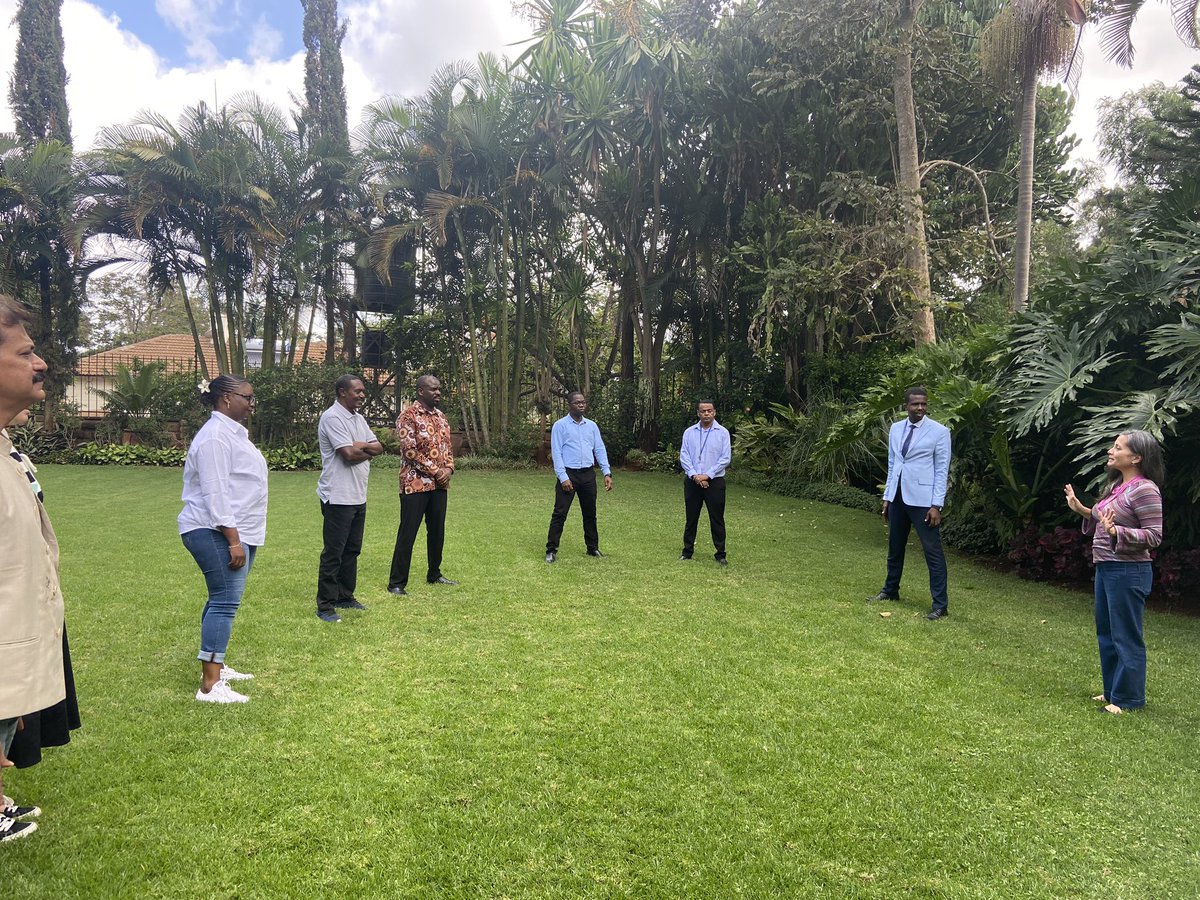 ngwakum's tweet photo. @UNICEF ESARO Health Team retreat: Focusing on CHILD HEALTH &amp; WELL-BEING through multi-sector approach to #PrimaryHealthCare, optimizing key opportunities: #Gavi6.0, #Lusaka-agenda, #digitalization #CommunityHealthDeliveryPartnership, will accelerate  results towards the SDG’s. https://t.co/ThJpuaJUvo