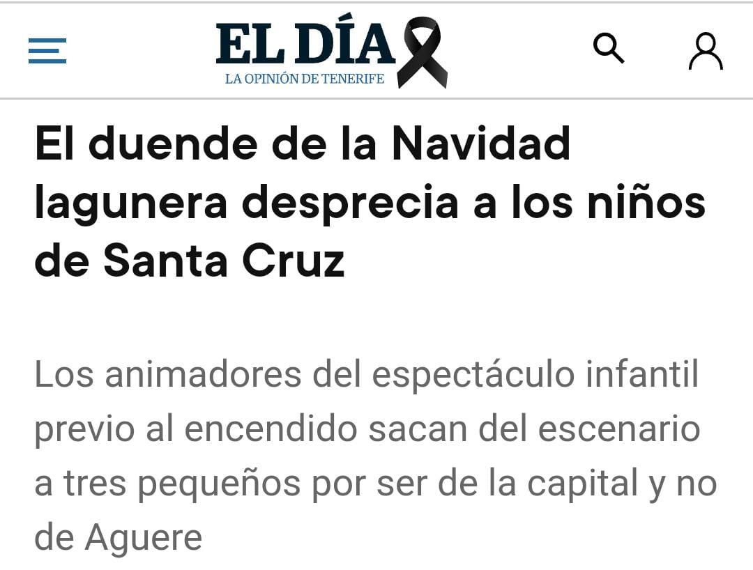 jjavierbueno's tweet photo. Por lo que se ve el espíritu de la #Navidad no ha llegado a #LaLaguna por muchas luces que pongan.

Espero reacción oficial del @aytolalaguna_es @LuisYerayAlcald condenando estos hechos y tomando las medidas contra esos “duendes”.

#AsíNo https://t.co/lddxwYSGEj