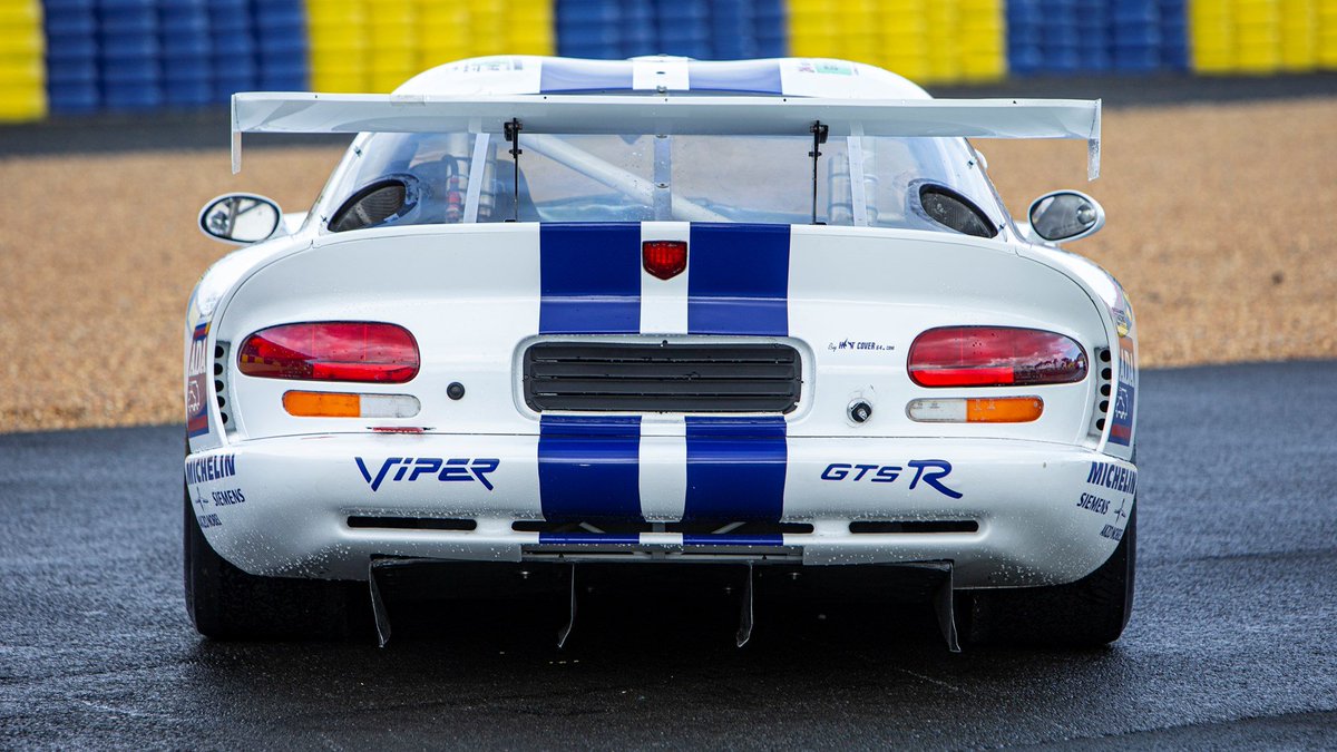 Rinoire's tweet photo. #SuperCarSunday
#Chrysler Viper  GTS-R
📸Sotheby's https://t.co/ws1srggGLH