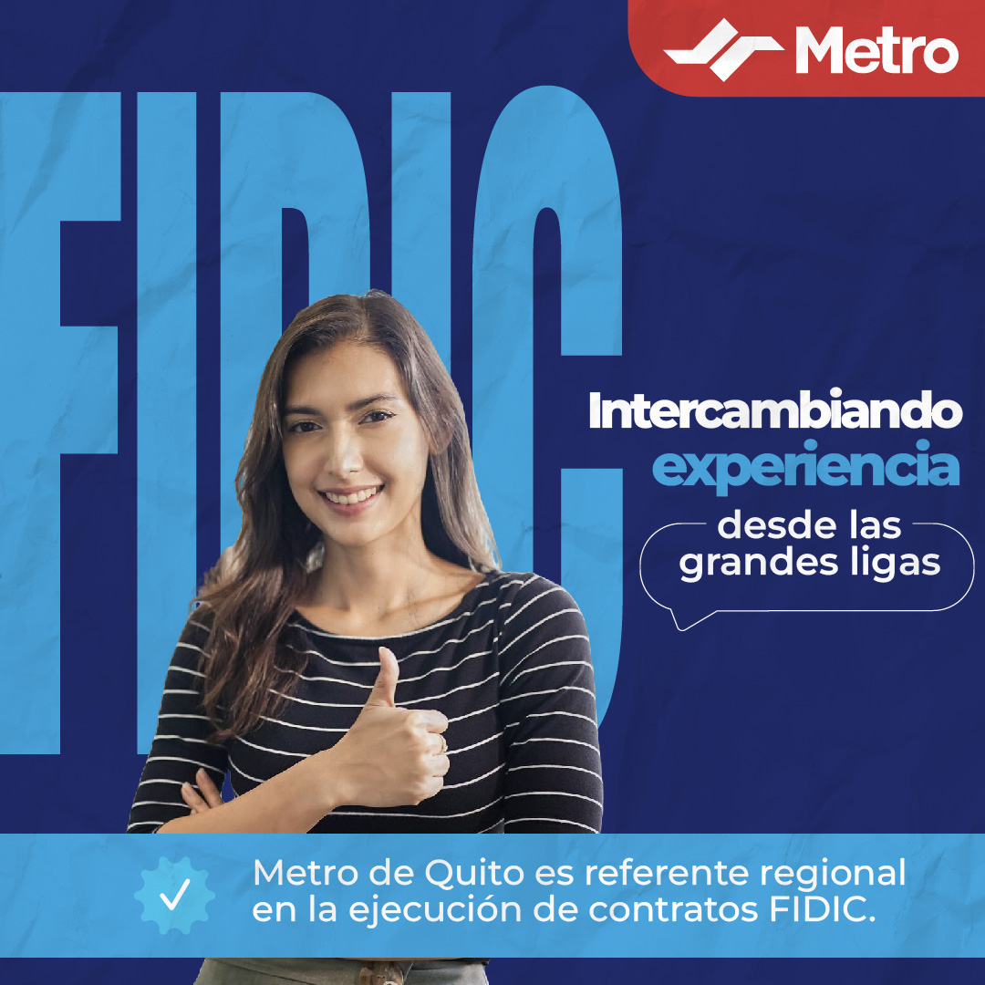 MetrodeQuito's tweet photo. 🚇✨ #ElMetroDeQuitoRenace | 👉 El Metro de Quito se posiciona como un referente regional en la ejecución de contratos FIDIC, un estándar global en construcción utilizado en más de 100 países para garantizar calidad y transparencia. ✅🌟

#InnovaciónEnMovimiento 
#QuitoRenace https://t.co/3vgwQwoVqz