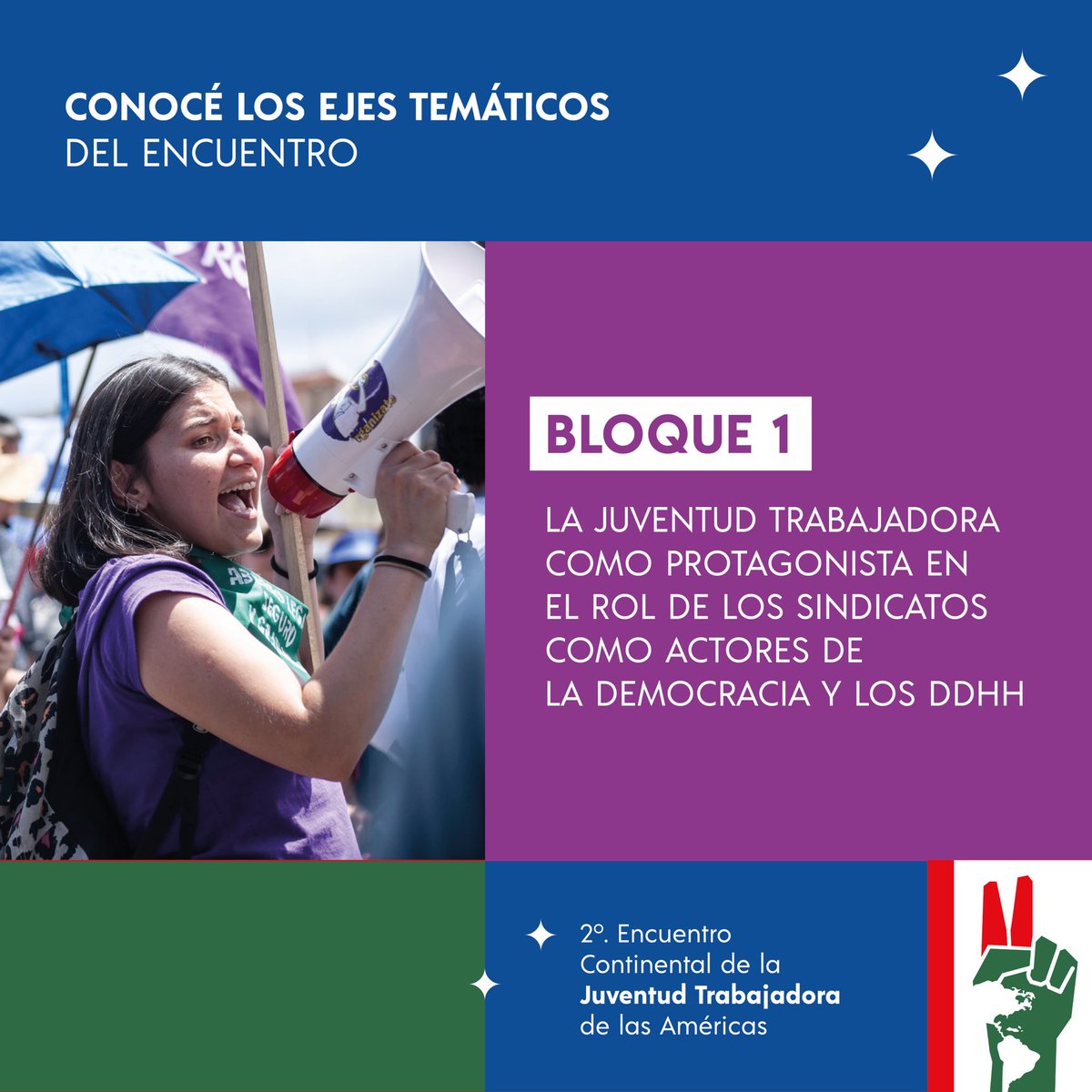 Juventud Trabajadora de las Américas - CSA / CSI tweet media