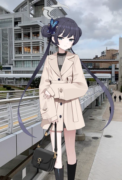 今回のブルアカスタンプラリー、AR写真ド下手くそな僕も頑張って写真取ったんですけどとりあえずまあ躍動感のあるココナちゃんと超絶クソデカ門主でも見てってくれドタバタしたけど本当に楽しかったですやっぱイベントはいいねェ 