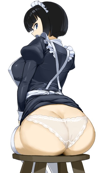 メイドさん。下着わかんない 